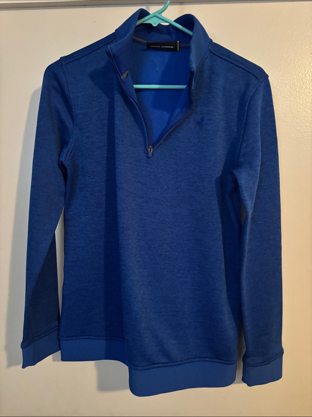 Under Armour Boy’s Royal Blue Half-Zip Performance Sweater